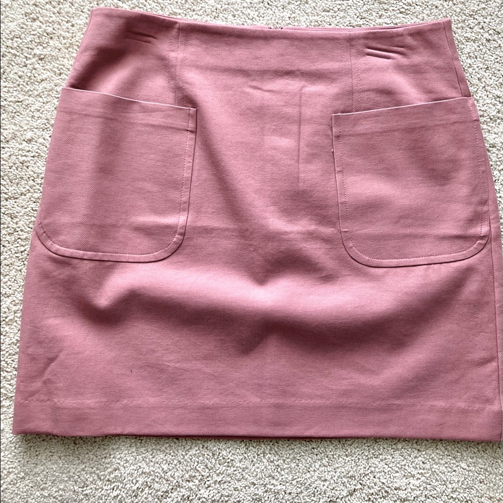 LOFT Outlet 10 Petite patch pocket mini skirt NWT